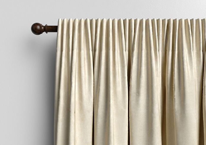 Florence Faux Suede, Stone - Made to Measure Curtains - Image 10